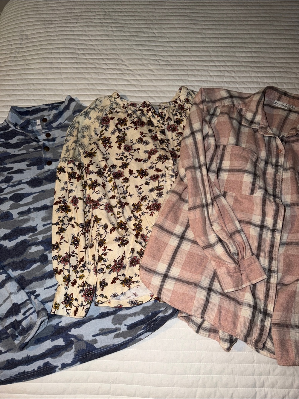 Wonderly Pink Plaid Button-Down Shirt